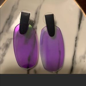 Kendra Scott Blue Indigo Earrings